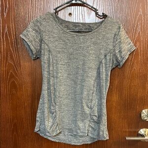 Gaiam Gray Women's Top small EUC